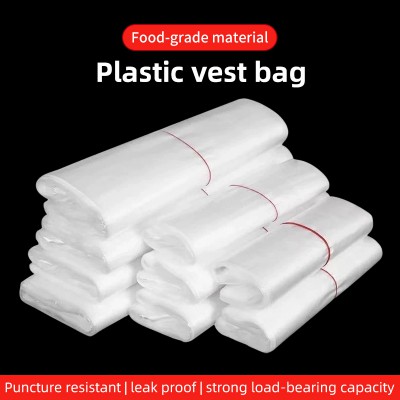 White Plastic Shopping Bag