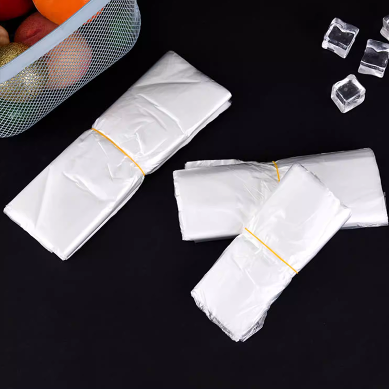 White Plastic Shopping Bag