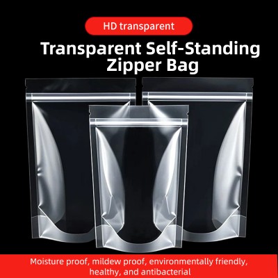 Clear Stand Up Zip Lock Bag