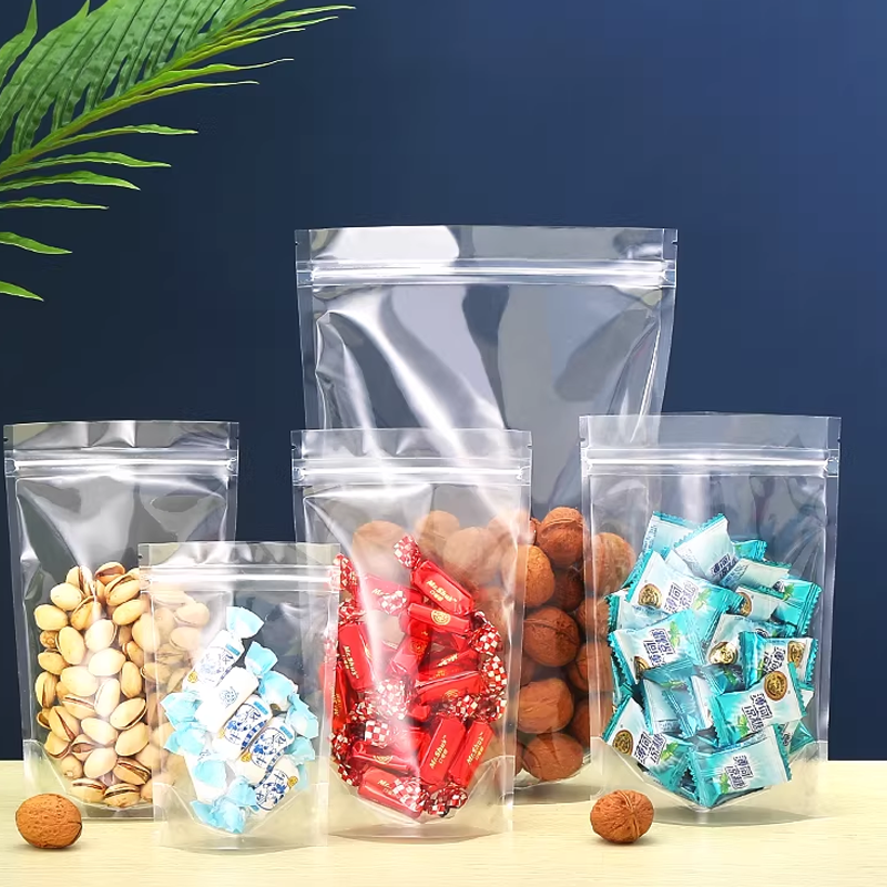 Clear Stand Up Zip Lock Bag