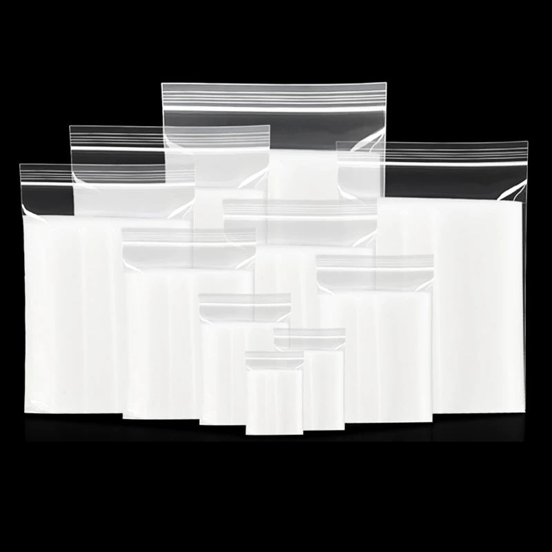 Transparent Self-standing Zipper Bag