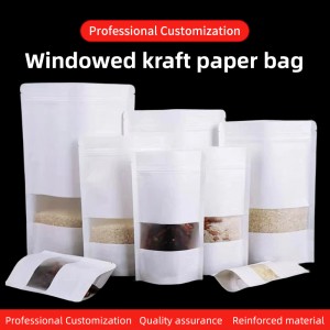 White Kraft Paper Bag