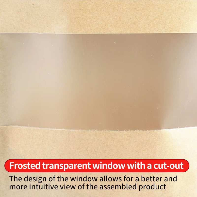 Windowed Kraft Paper Bag